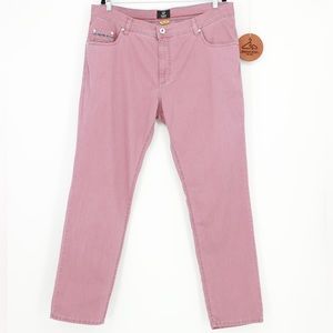 Bugatti Modern Fit Trousers Dusty Rose Pink Size 40x32 NWOT Business Casual